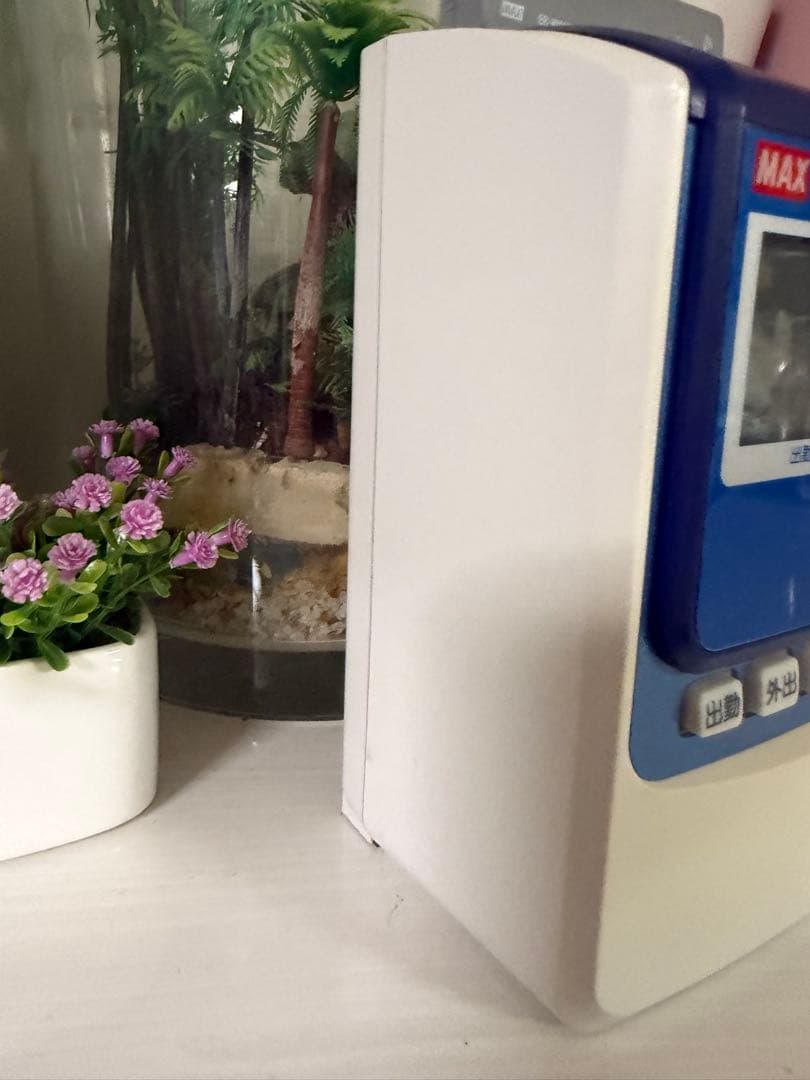 美品送料込‼️タイムレコーダー+電波受信ユニットセットMAX ER-110SUW