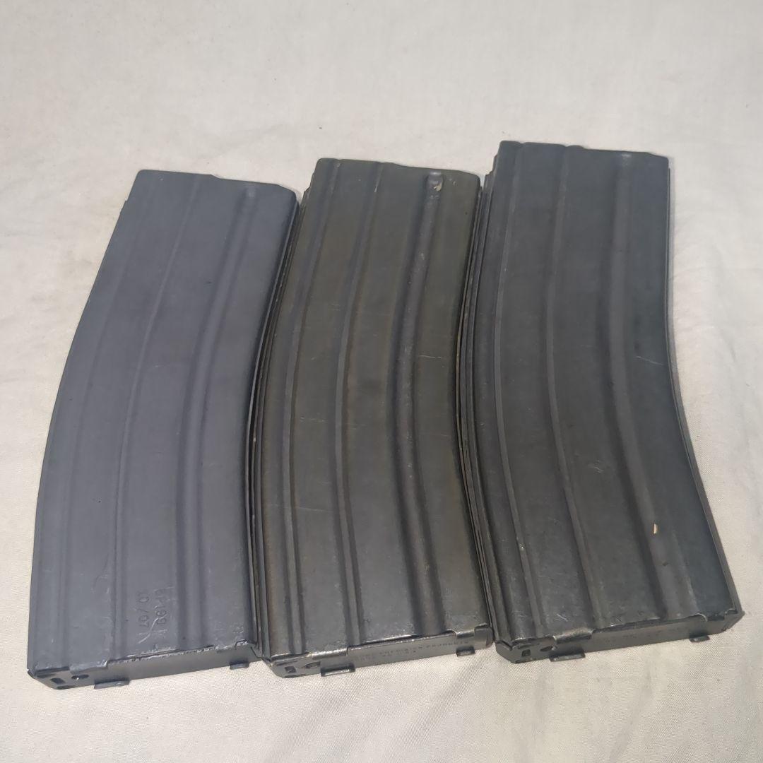 米軍放出品 官給品 実物 M4/M16 アルミ製STANAGマガジン 3本セット