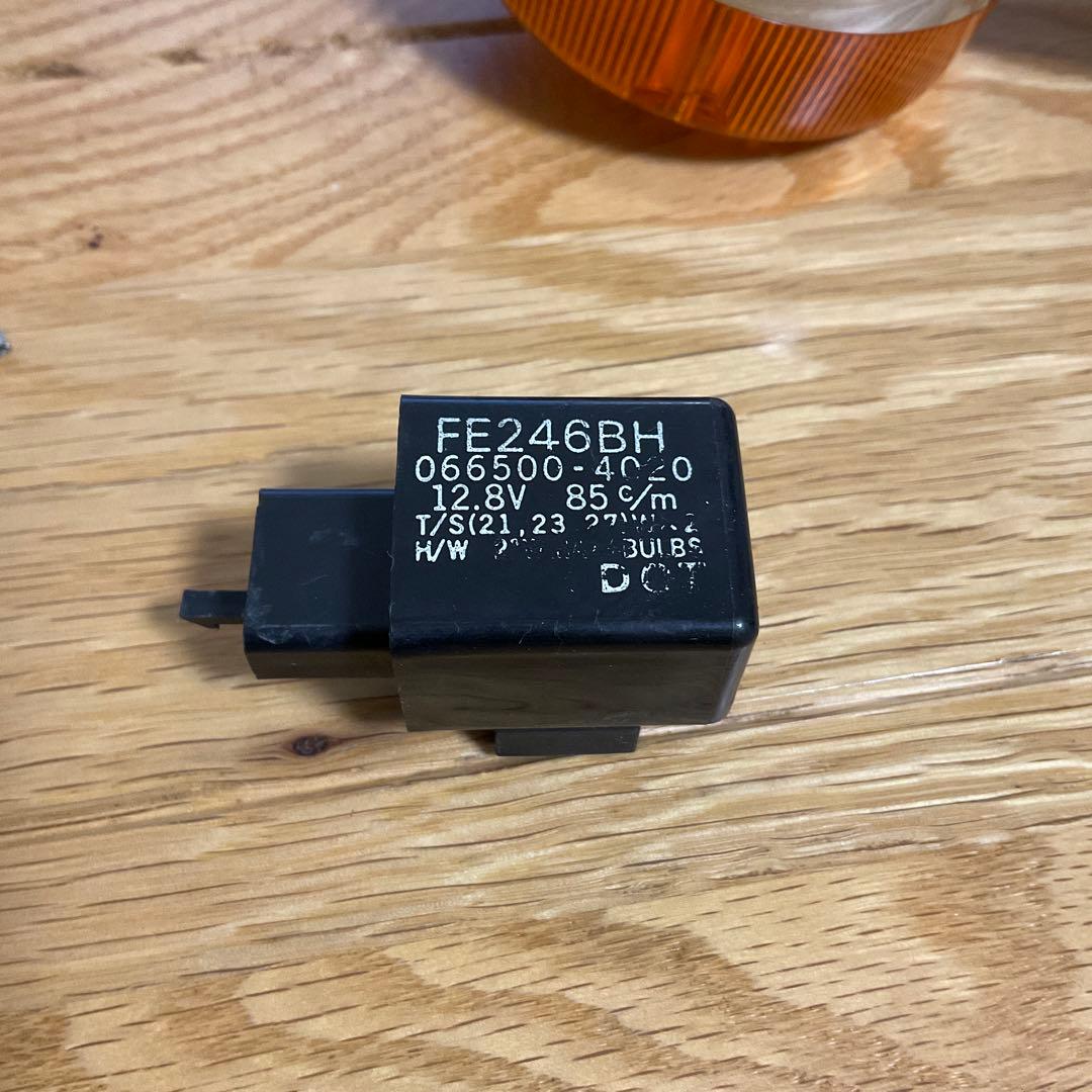 SR400 純正ウィンカー 4つセット リレー付き