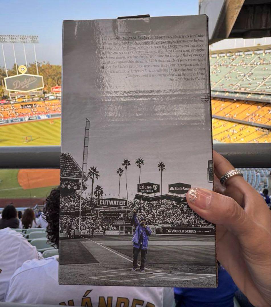 ICE CUBE ボブルヘッド　ドジャース　来場者限定　スタジアム配布