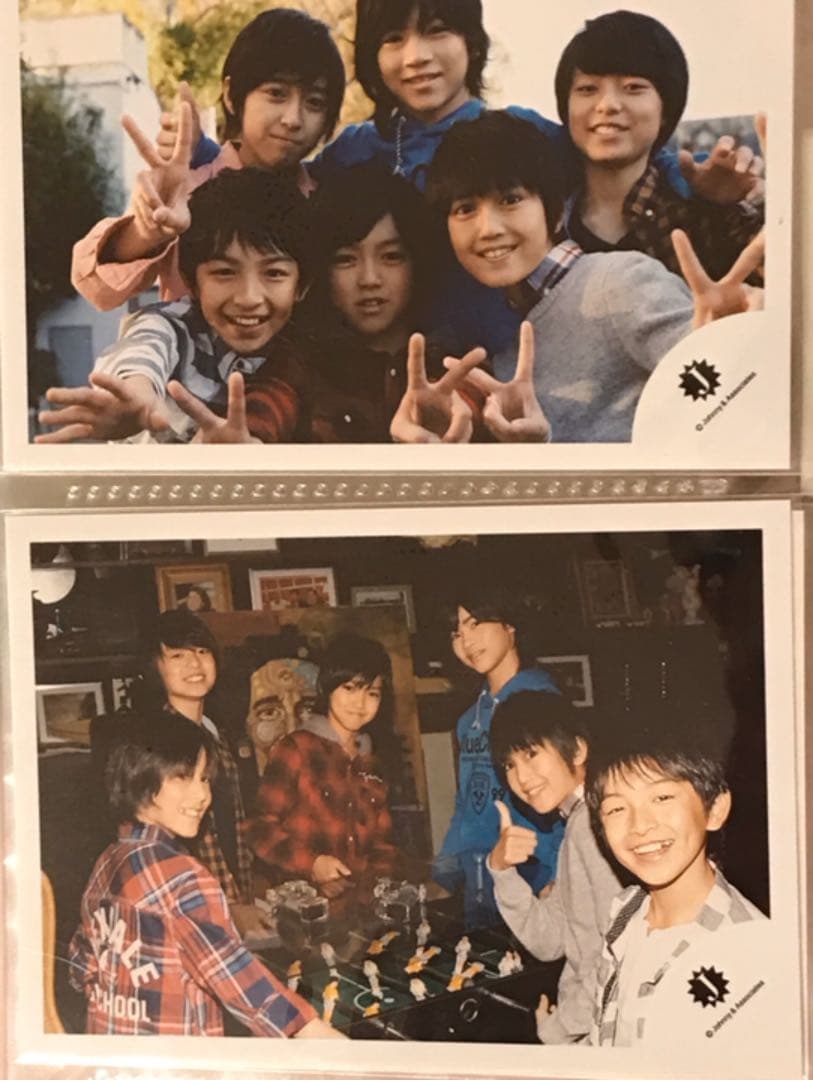 ジャニーズJr.公式写真 2014〜2015 混合5枚 (⚠️購入前コメント必須)