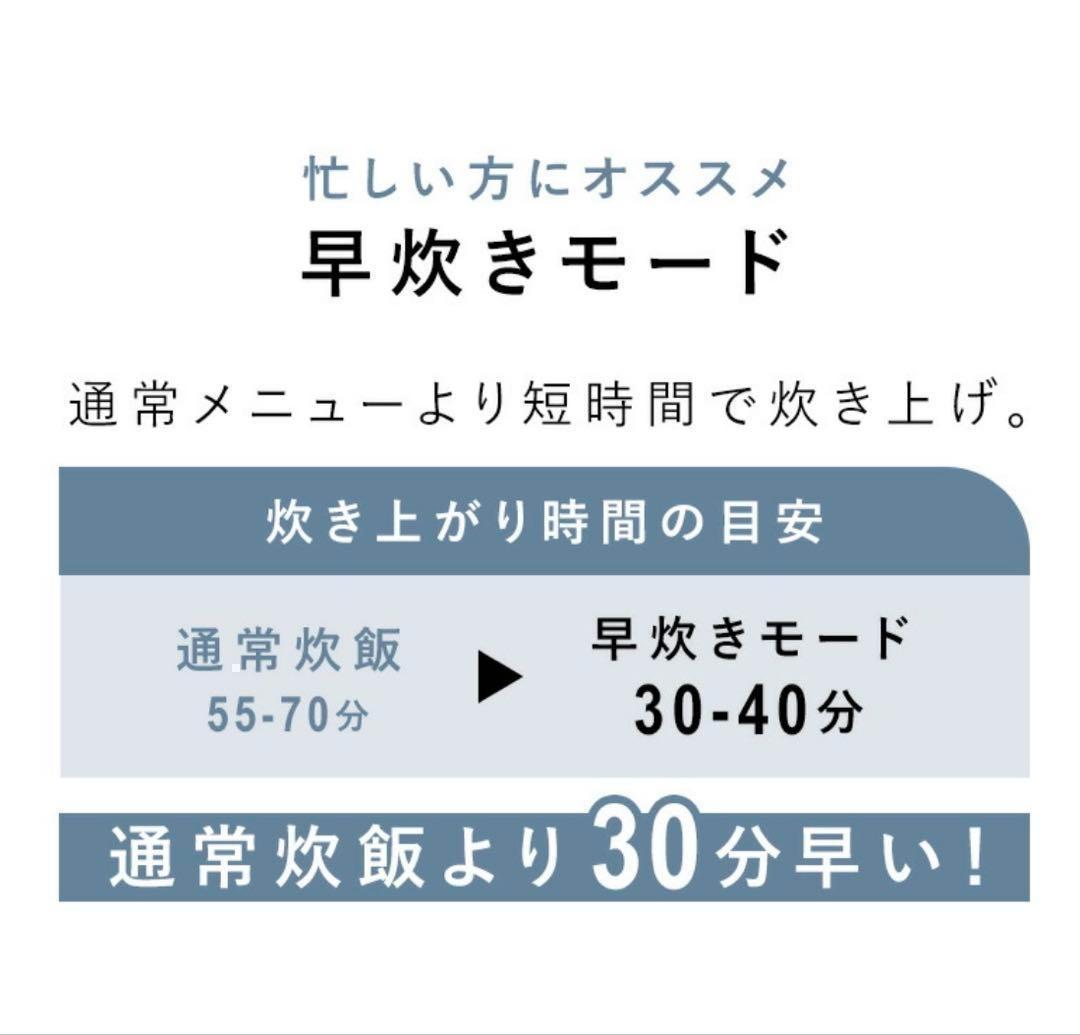 【新品未開封】炊飯器　マイコン式　5.5号炊き　アイリス　炊飯ジャー