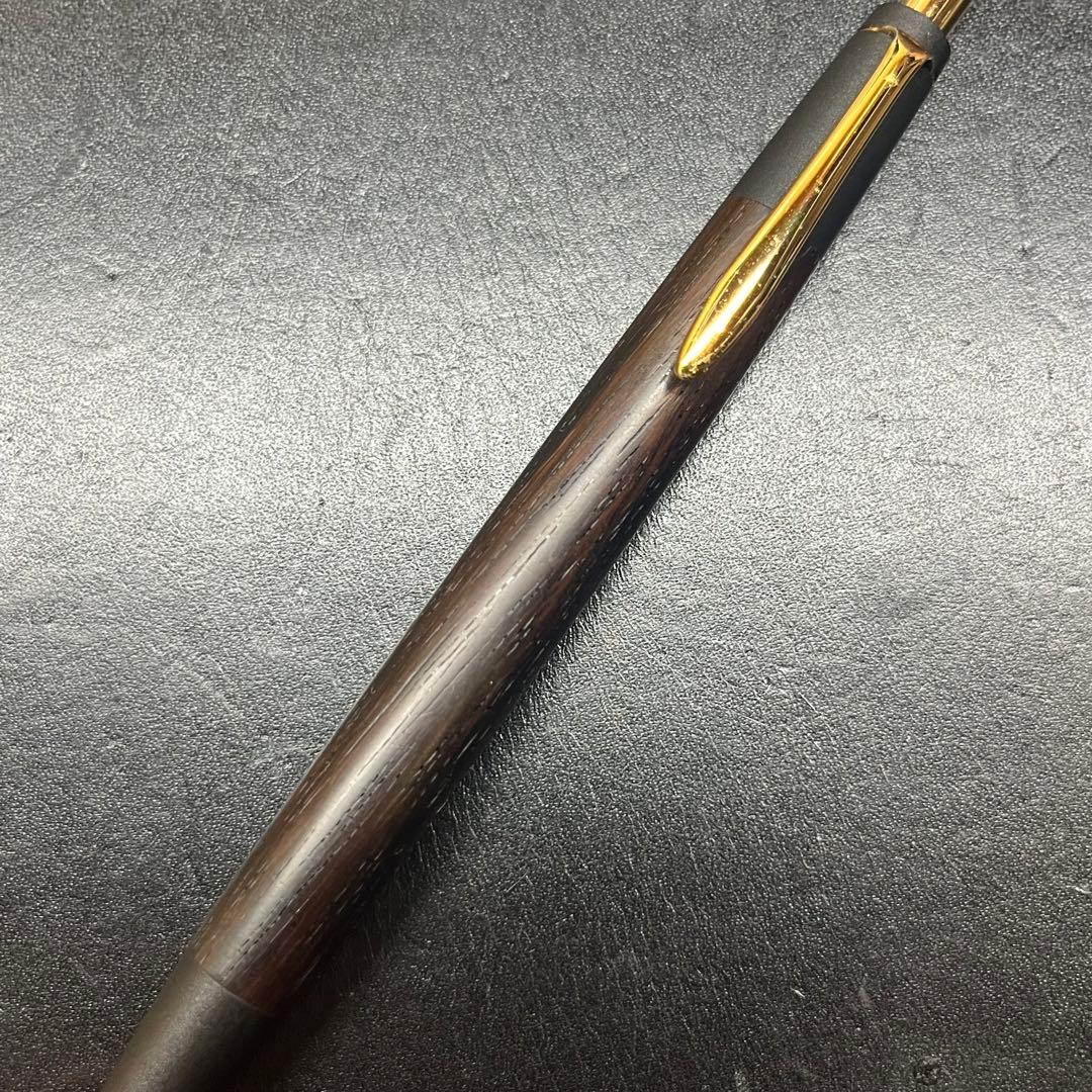 【旧型】野原工芸 ハカランダ シャープペンシル　ゴールド