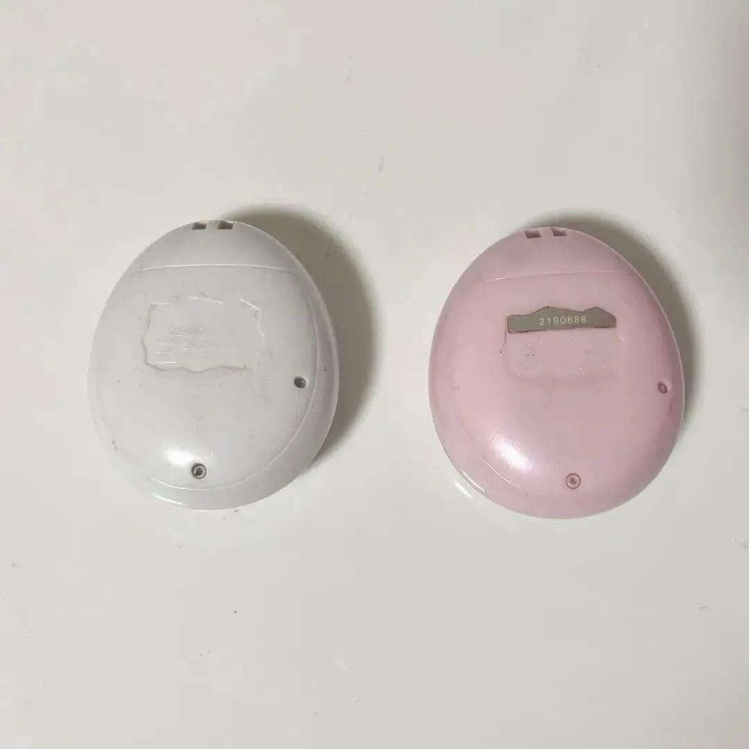 たまごっちピース ホワイト＆ピンク Tamagotchi P's ピアス付き