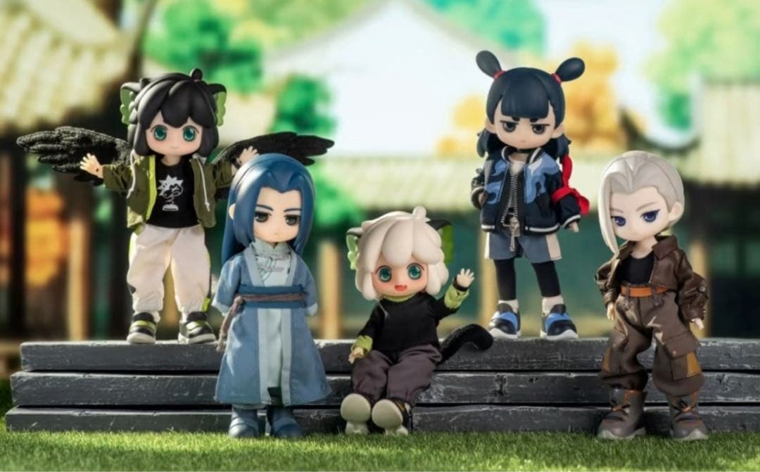 SIMONTOYS 羅小黒戦記II BJD 可動式フィギュア1BOX(4個)