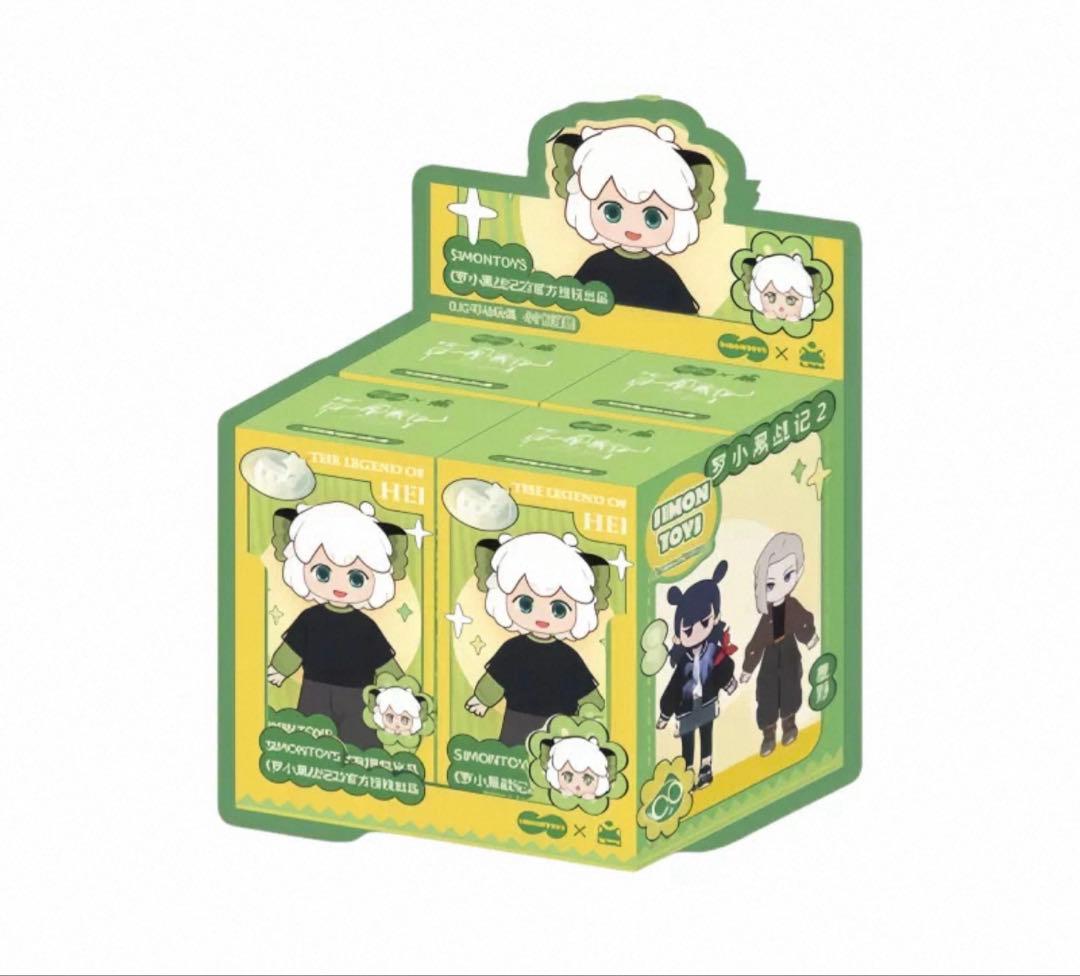 SIMONTOYS 羅小黒戦記II BJD 可動式フィギュア1BOX(4個)