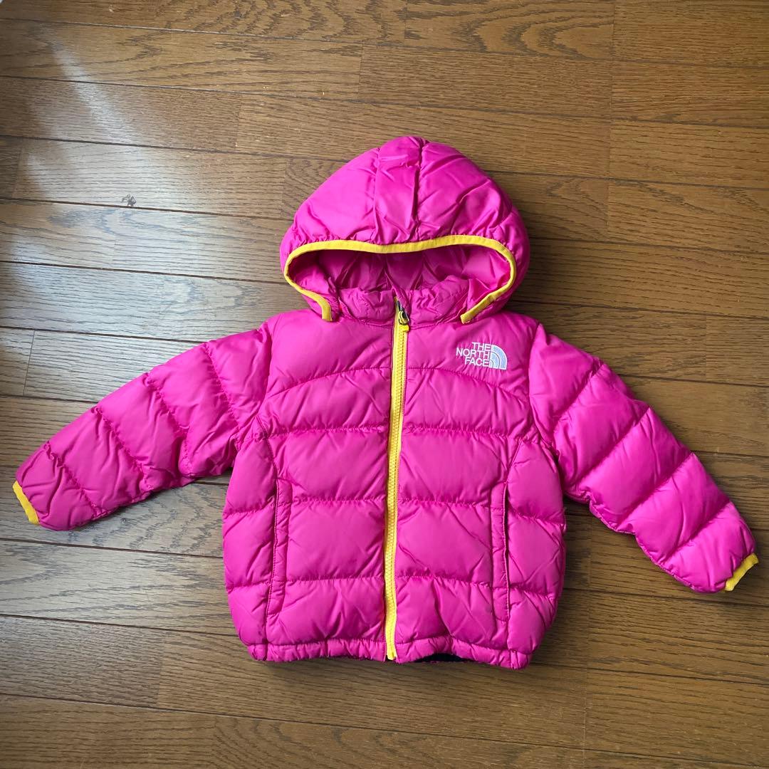 【美品】THE NORTH FACE キッズダウンコート ピンク
