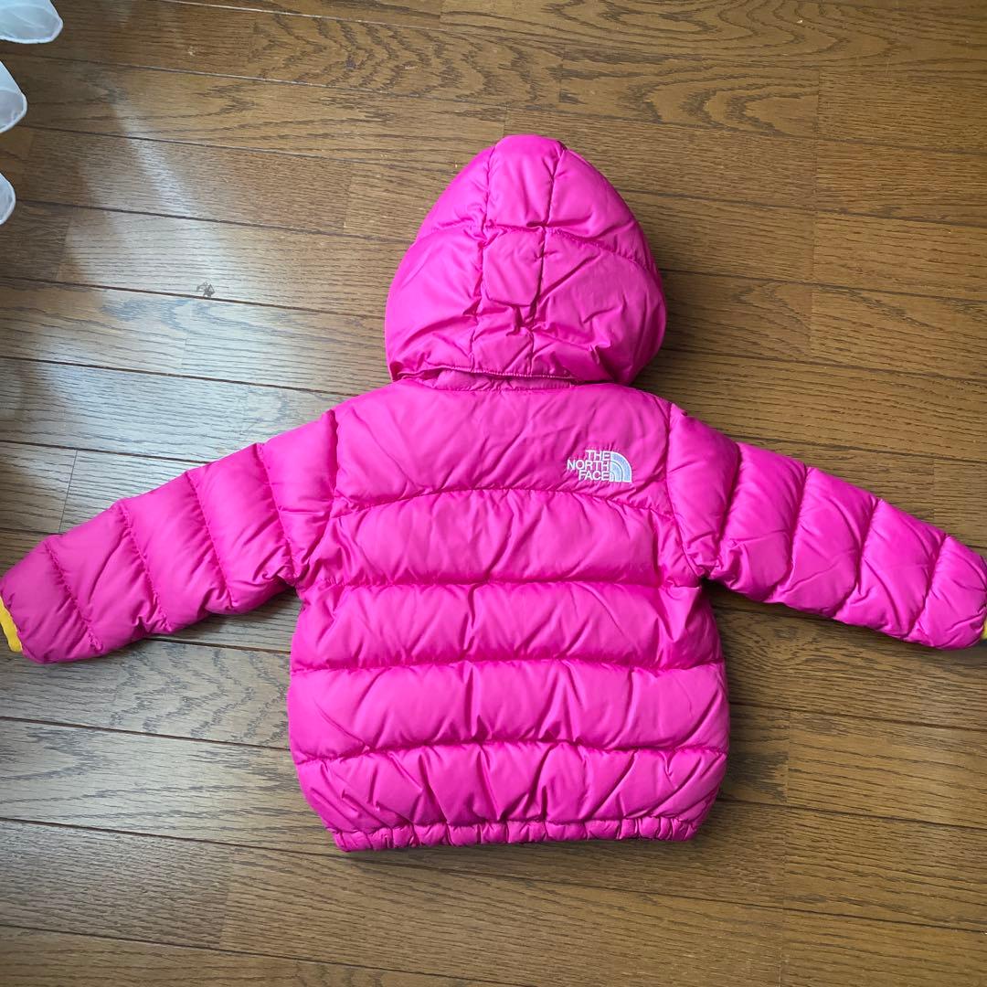 【美品】THE NORTH FACE キッズダウンコート ピンク