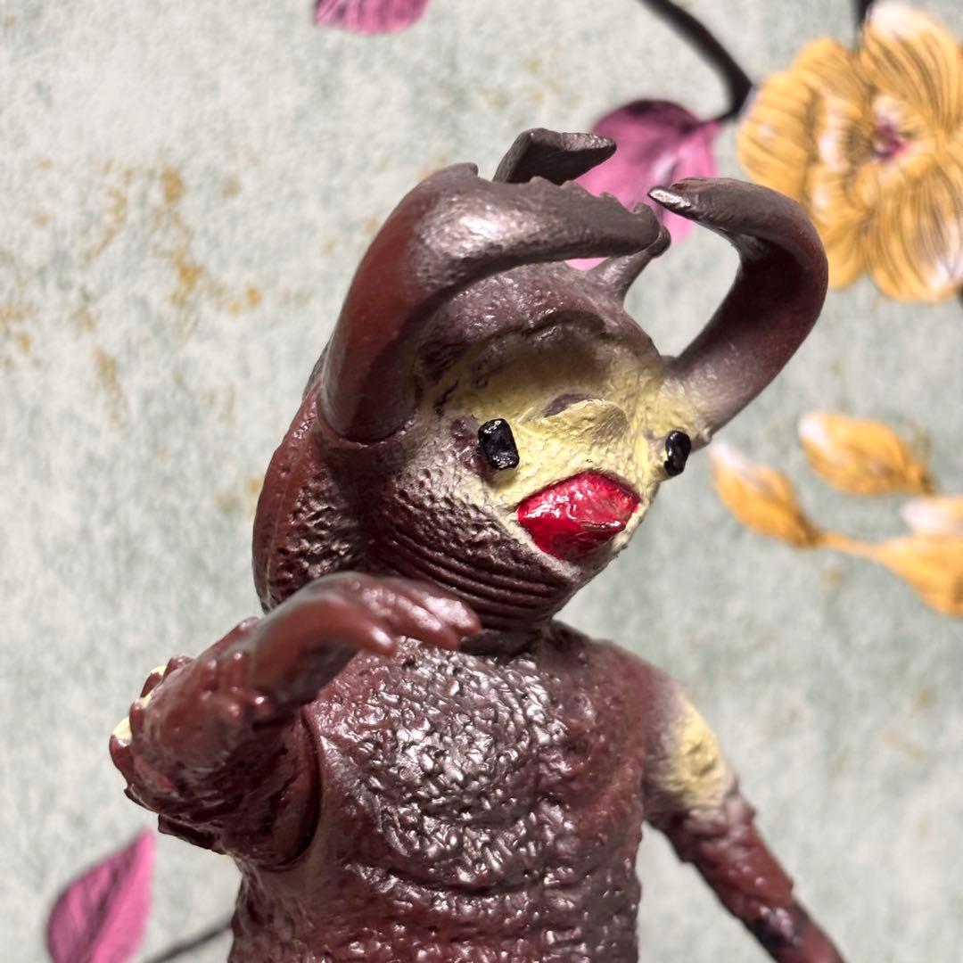 キングザウルスシリーズ 『アントラー』 ソフビ 当時物 オマケあり ウルトラマン