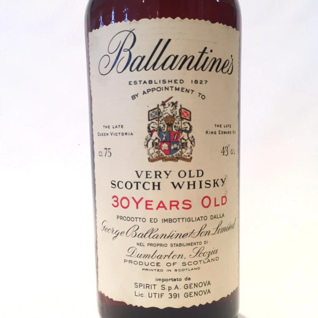 オールドボトル バランタイン 30年 1939 - 1976 (220418)