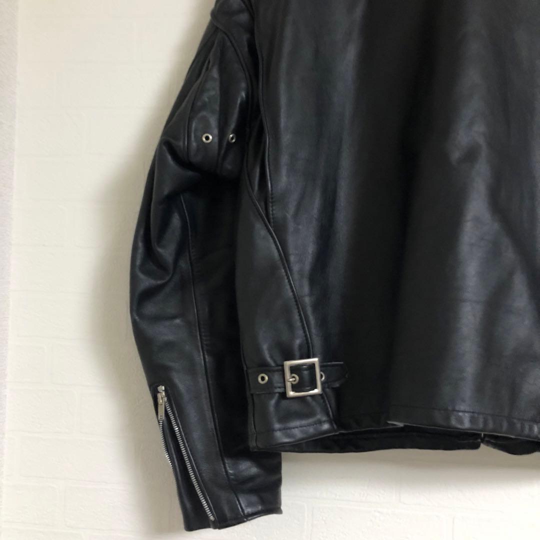 極美品 schott レザージャケット642 44サイズ ライナー付き