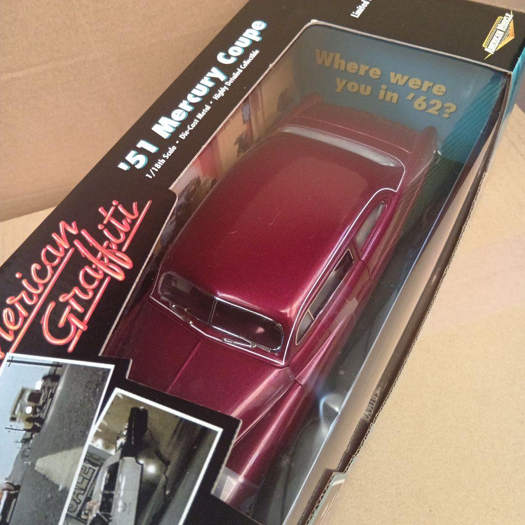【絶版 限定】Ertl 1/18 '51 Mercury Coupe ミニカー