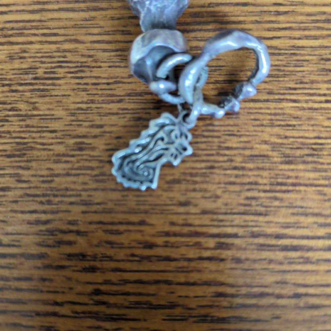 【Hutul】レザー シルバー 編み込み ブレスレット