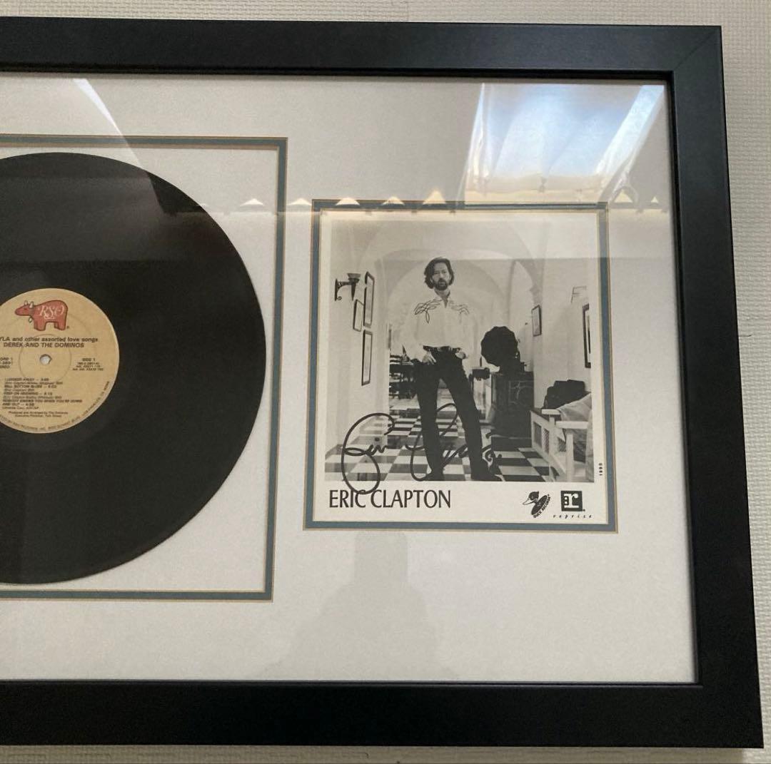 エリック・クラプトン 直筆サイン入りアートフレーム
