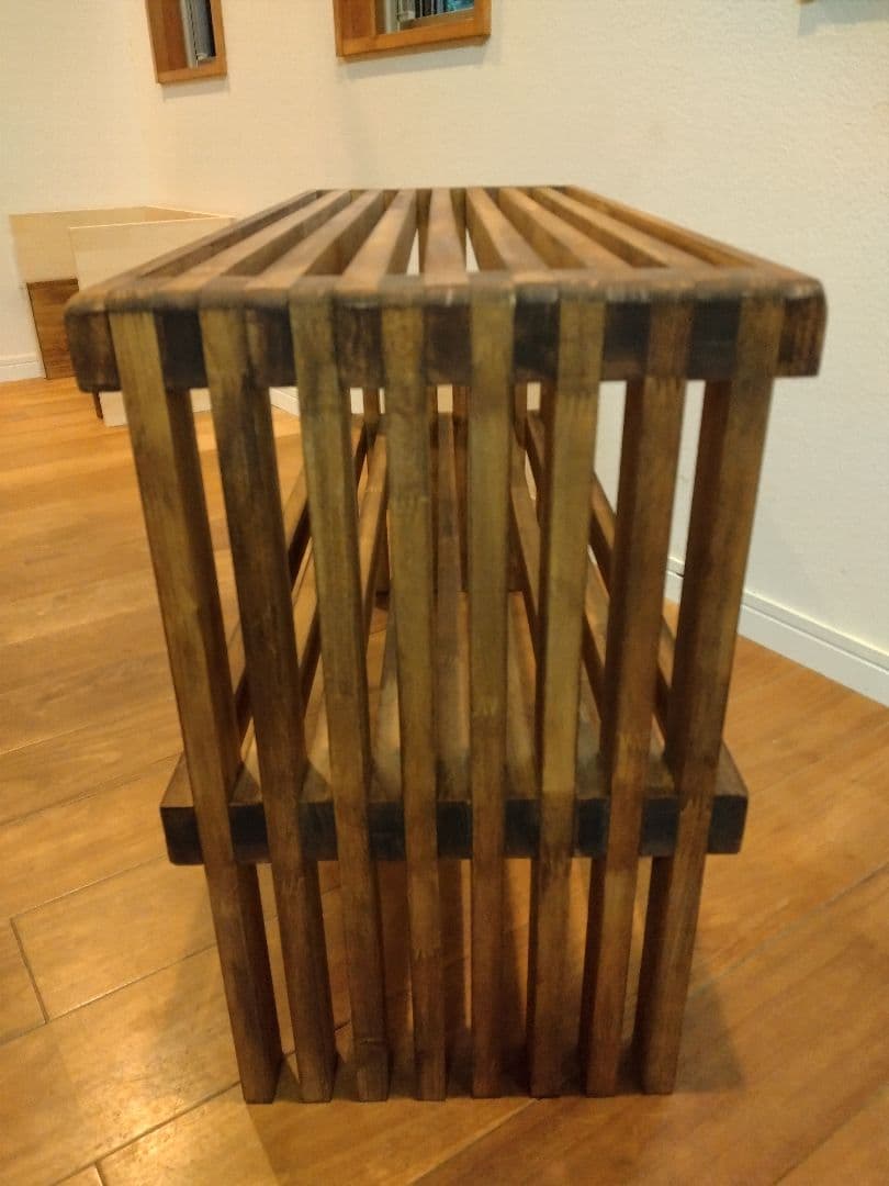 木製　ハンドメイド　オーダー　水槽台　テレビ台　アクアラック　シェルフ　熱帯魚