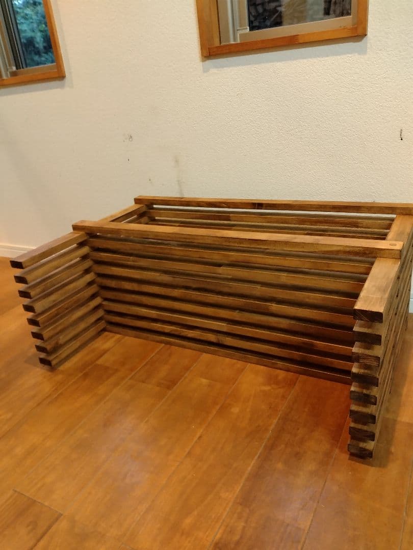 木製　ハンドメイド　オーダー　水槽台　テレビ台　アクアラック　シェルフ　熱帯魚