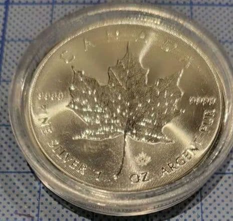 2021年/カナダ メイプルリーフ銀貨 /新品