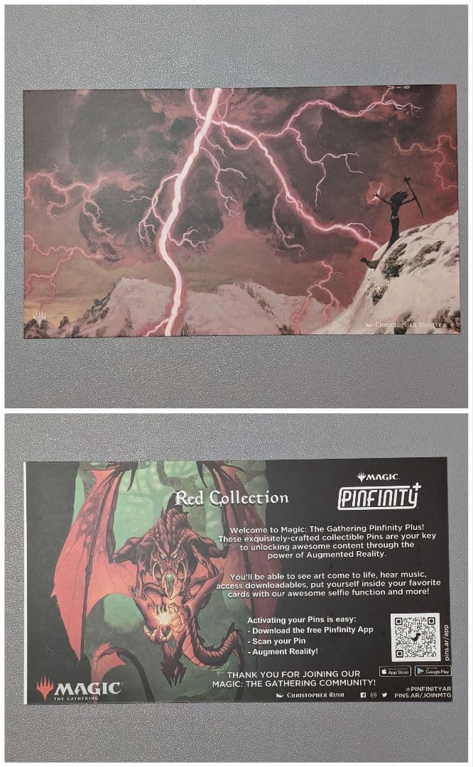 【未使用】Pinfinity　Red Collection　ピンズセット