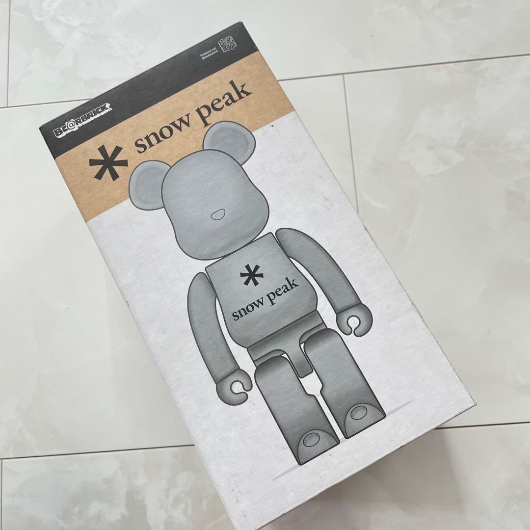 ベアブリック　スノーピーク　400%