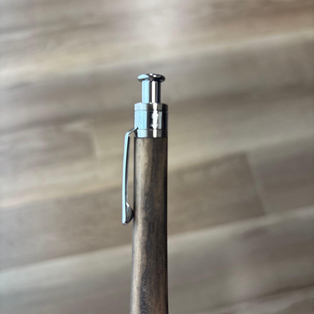 新品・未使用　工房楔　黒柿シャープペンシル