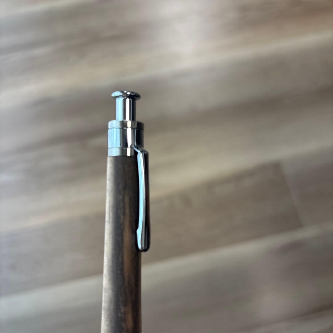 新品・未使用　工房楔　黒柿シャープペンシル