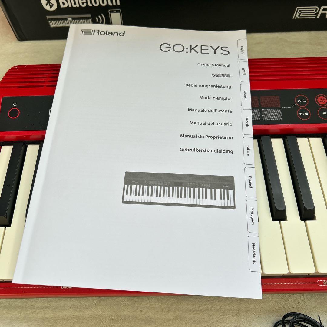 Roland GO:KEYS GO-61K キーボード ローランド 箱・ケース付