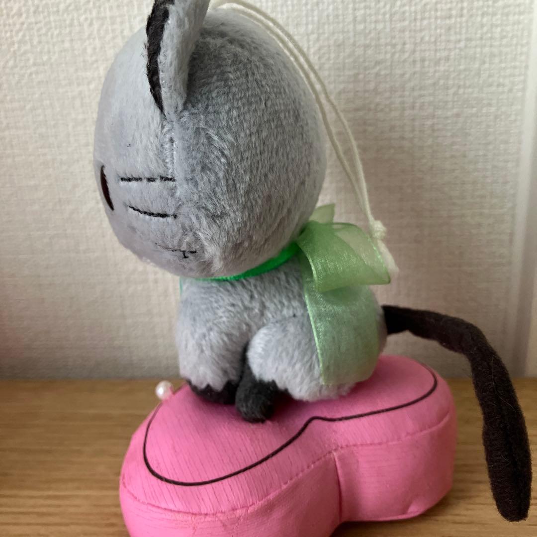 チャーミーキティ　ブラックオパールぬいぐるみ