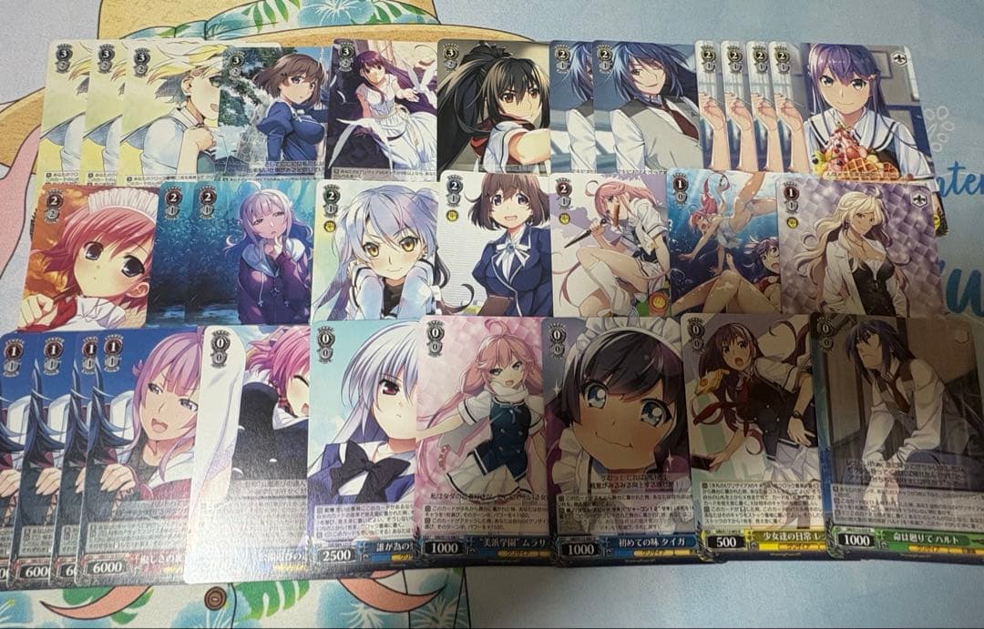 ヴァイスシュヴァルツ グリザイア 8電源デッキ + デッキパーツ