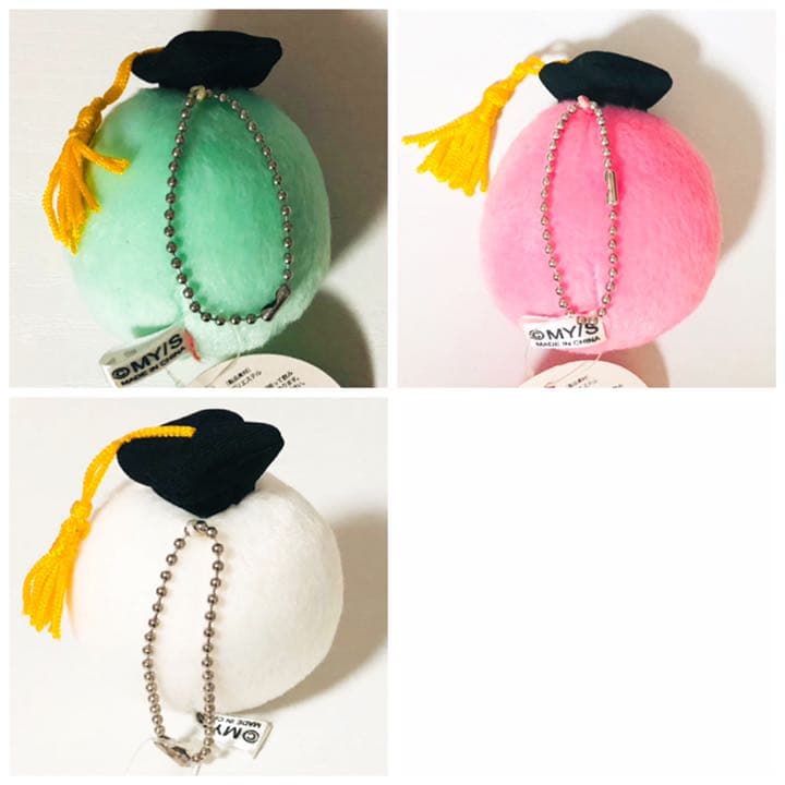 新品★暗殺教室【殺せんせー】ジャンプショップ★マスコットキーチェーン★3点セット