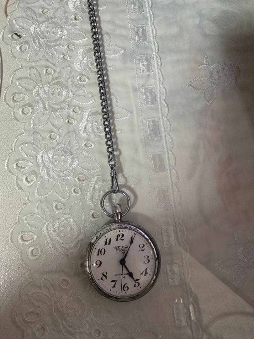 SEIKO Precision 21 Jewels 懐中時計　鉄道支給品