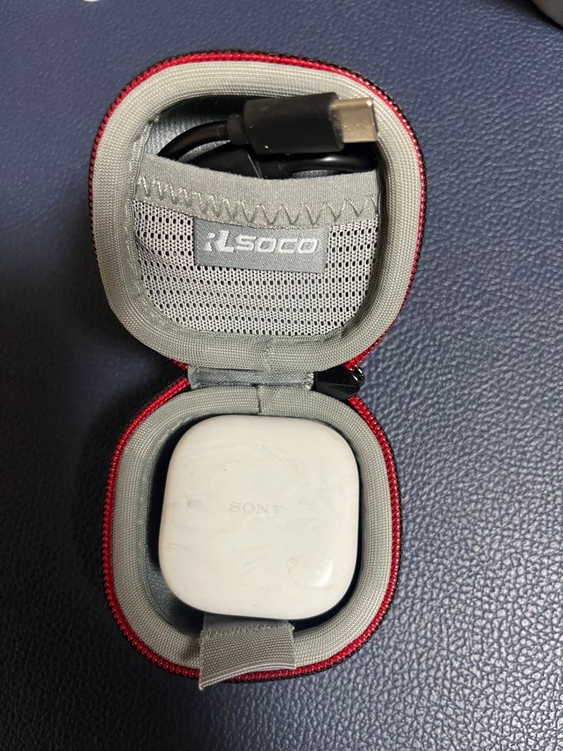 SONY LinkBuds Openワイヤレスイヤホン保護ケース、別カバー付き