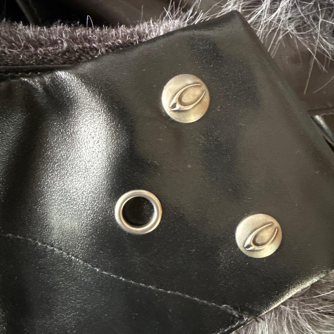 cozyWORLDWIDE ブラックジャケット ファー付き