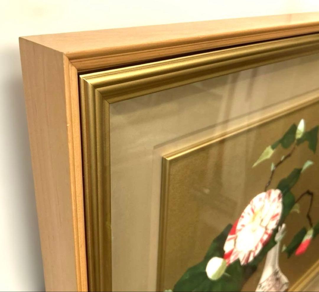 正規品）小倉遊亀リトグラフ（瓶花）滋賀県出身絵画版画