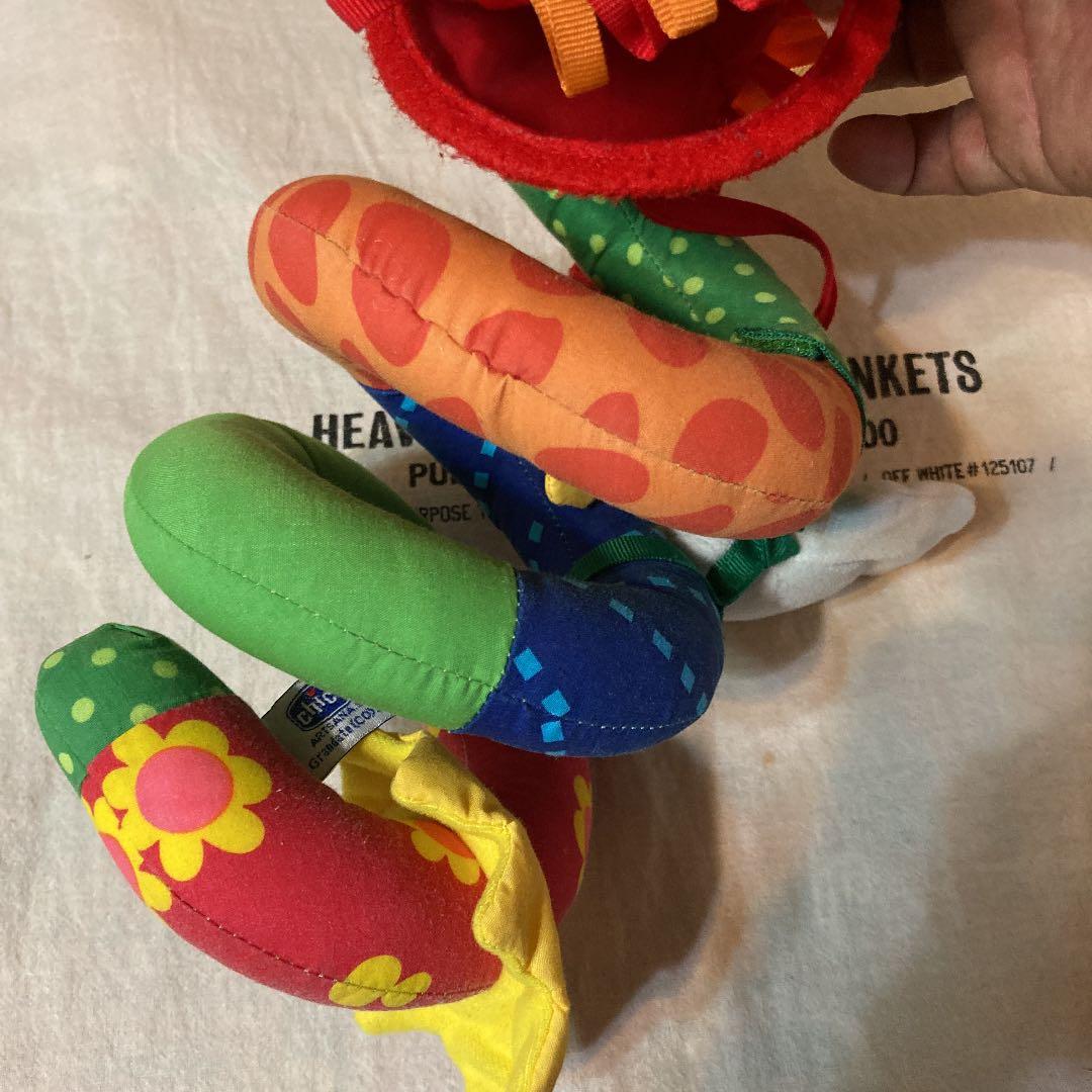 CHICCO チッコ　イタリア　ぬいぐるみ　玩具　色使いgoo ライオン象蝶鏡星