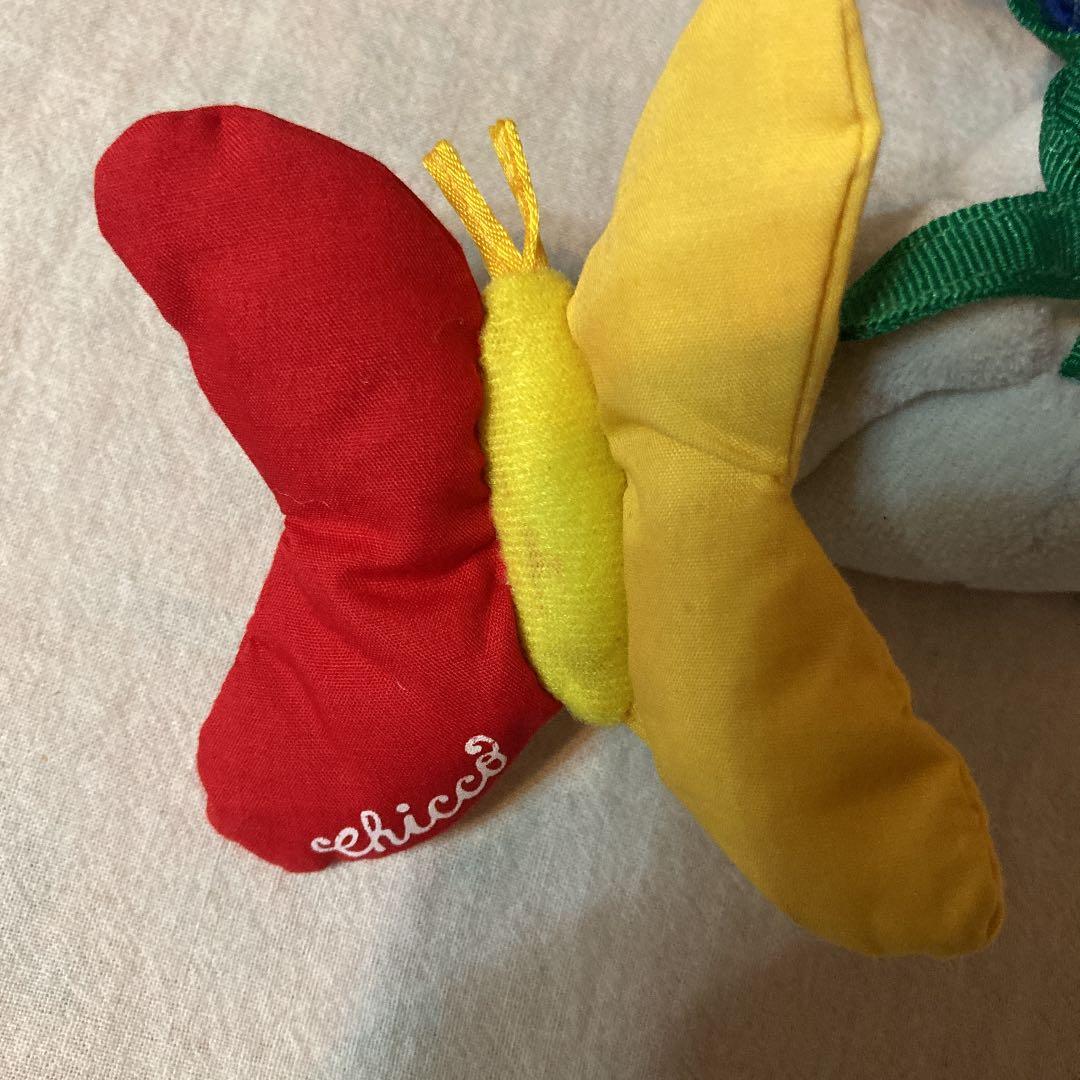 CHICCO チッコ　イタリア　ぬいぐるみ　玩具　色使いgoo ライオン象蝶鏡星