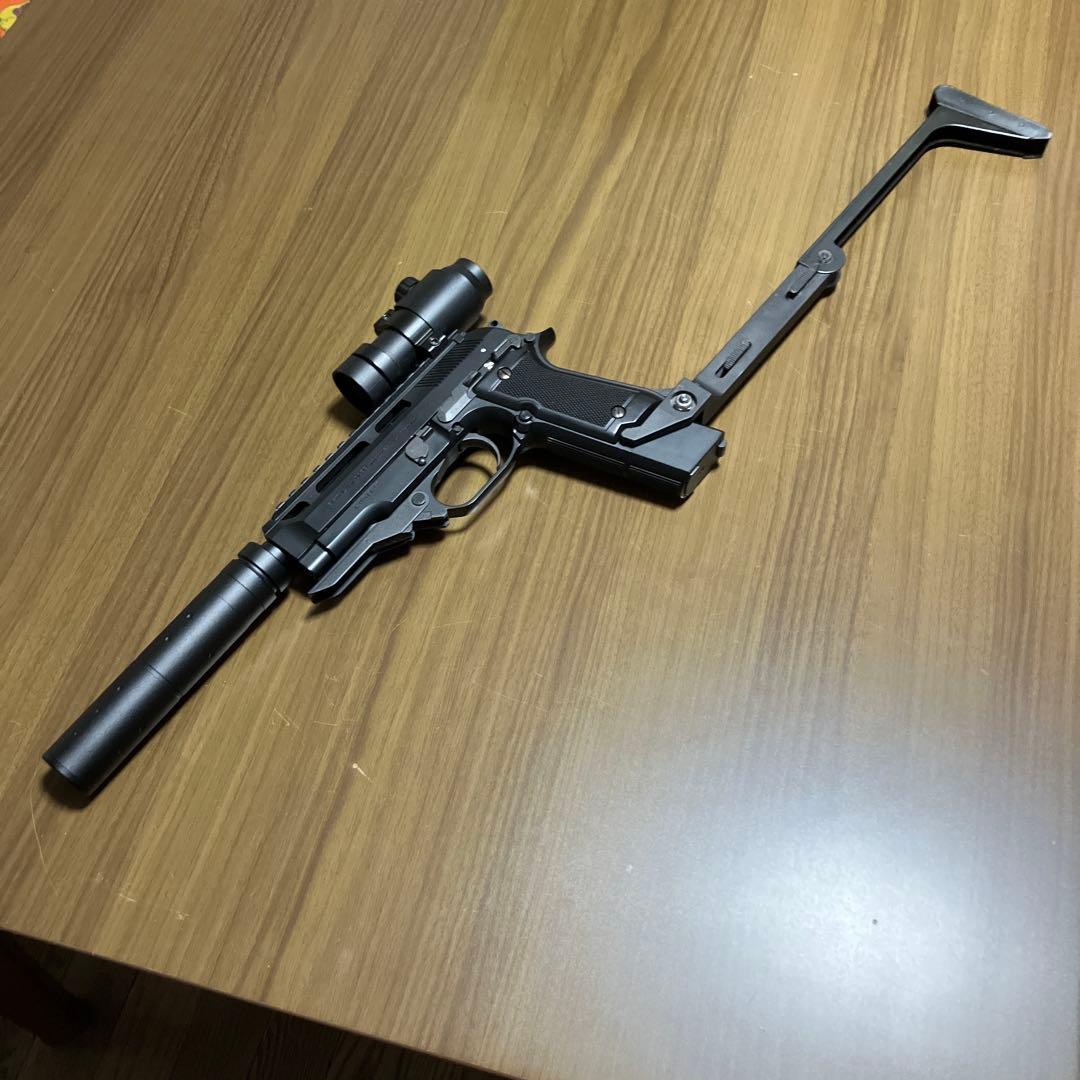 マルイ電動ガン　M9サプレッサー装着可能