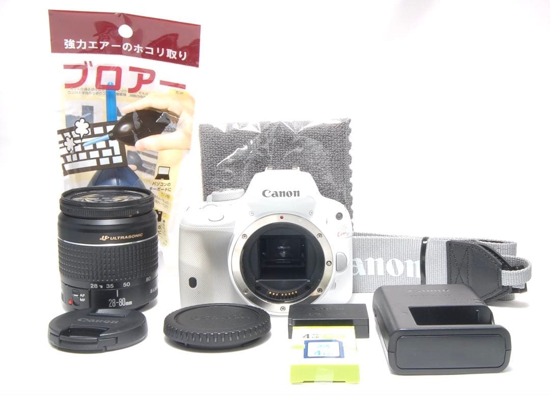 ❤️新品級❤️Canon Kiss X7 レンズセット 人気 ホワイト 操作簡単