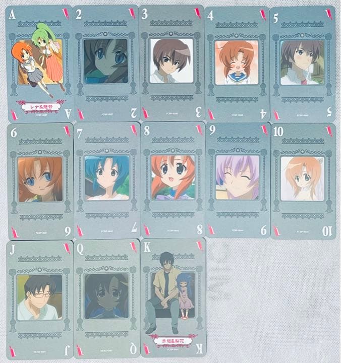 ひぐらしのなく頃に コレクションプレイングカードセット