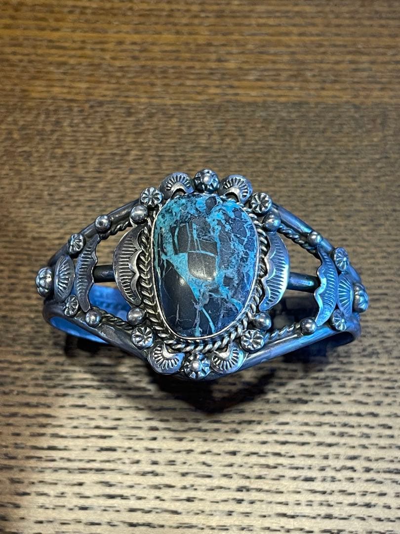 か*ん様 ナバホ　バングル　ターコイズ　スターリングシルバー　Betta Lee