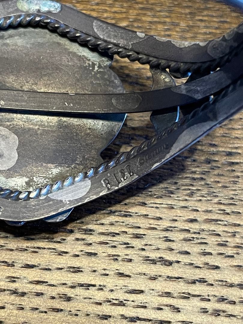 か*ん様 ナバホ　バングル　ターコイズ　スターリングシルバー　Betta Lee