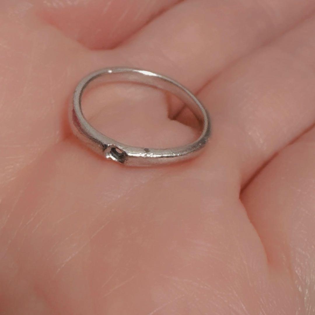 ジャンク品 プラチナリング PT950