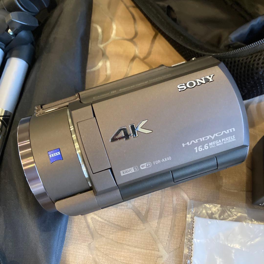 sony デジタル4kビデオカメラレコーダー　FDR-AX40