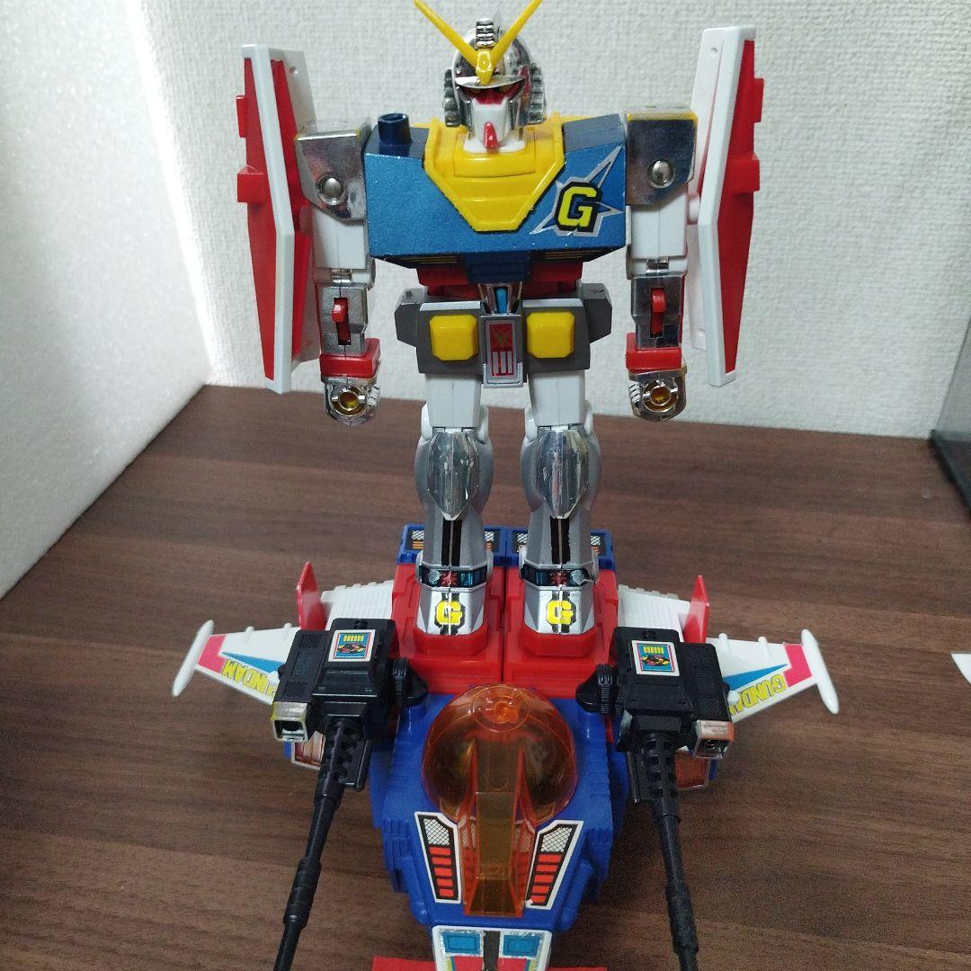 当時物　クローバー　ガンダム　超合金　Gアーマー　ジャンク