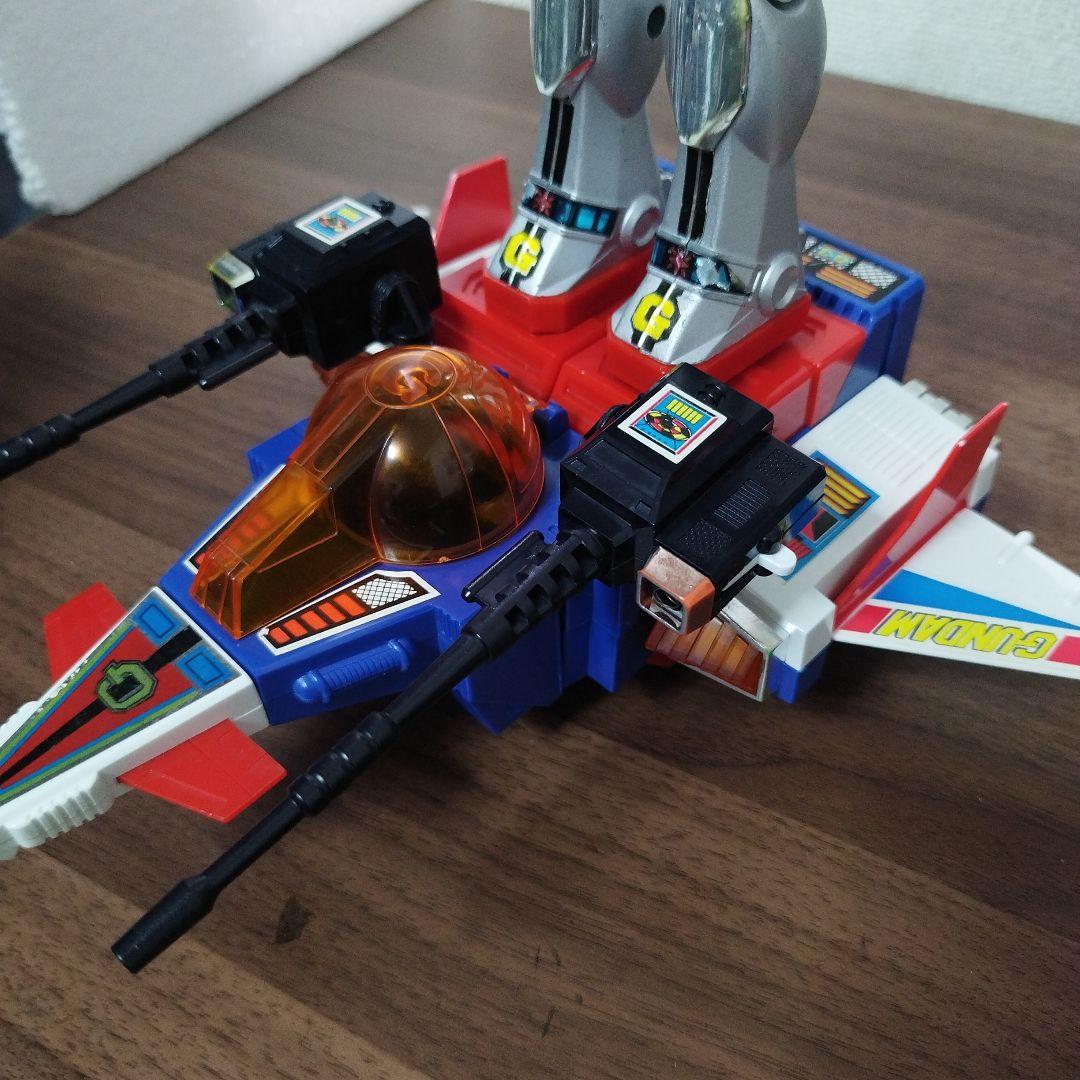 当時物　クローバー　ガンダム　超合金　Gアーマー　ジャンク