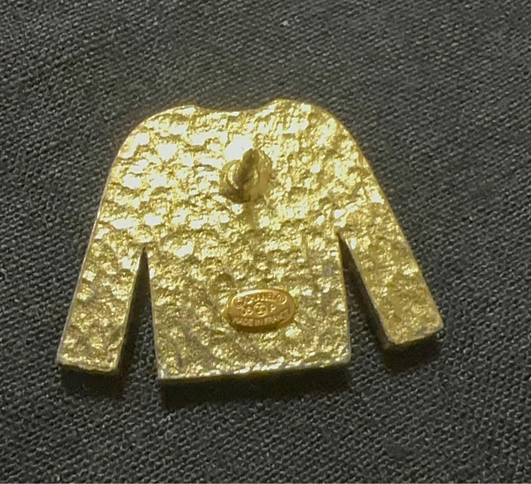 CHANELシャネル　ゴールドブローチ