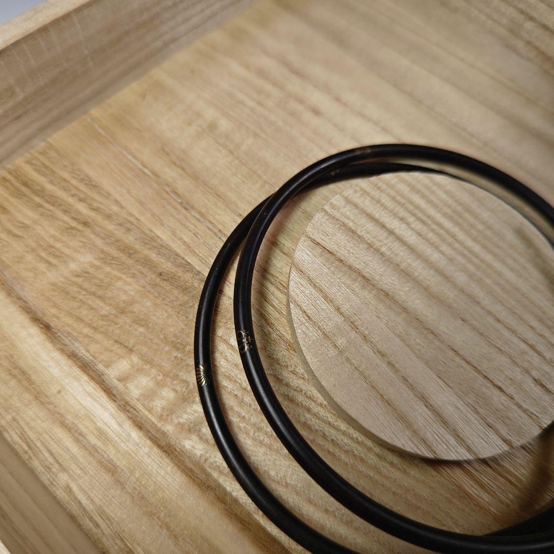 イ579 鐶鎖弦道具『金工師　木村清五郎』『銀象嵌入　吊釜道具一式　共箱』茶道具