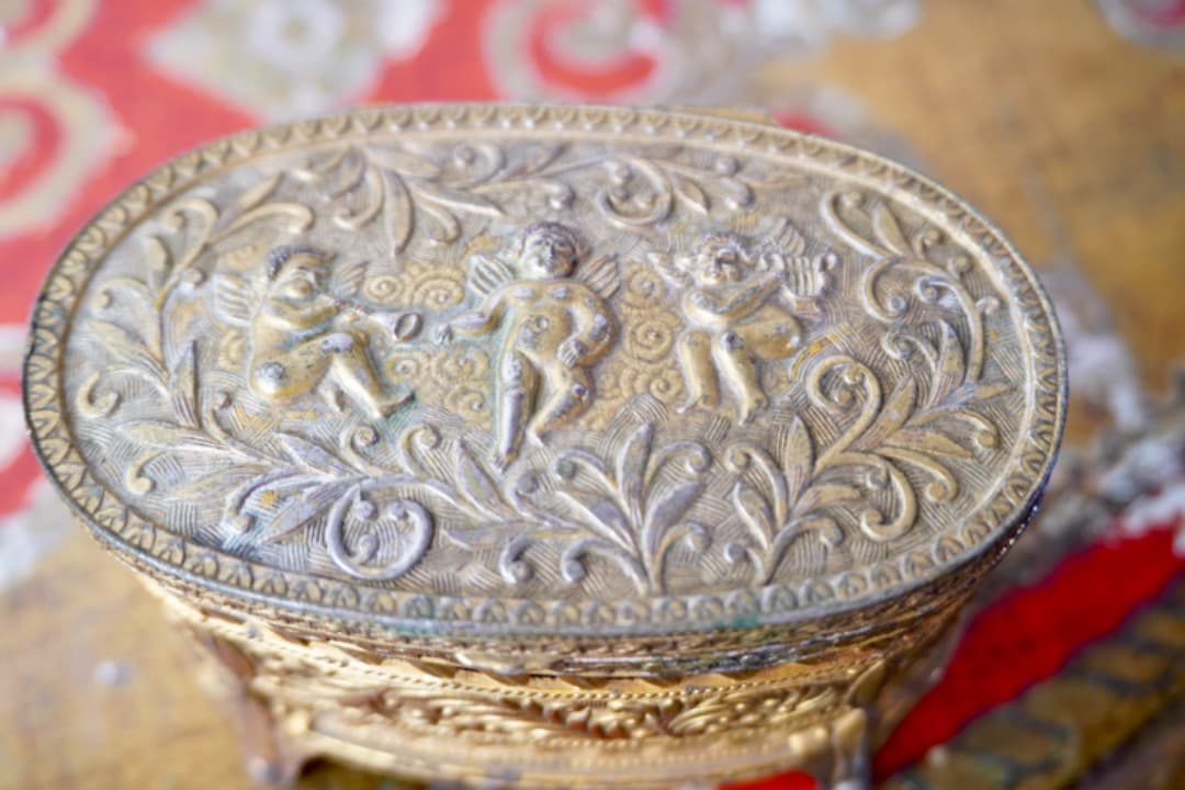 イギリス アンティーク ジュエリーケース 1920's