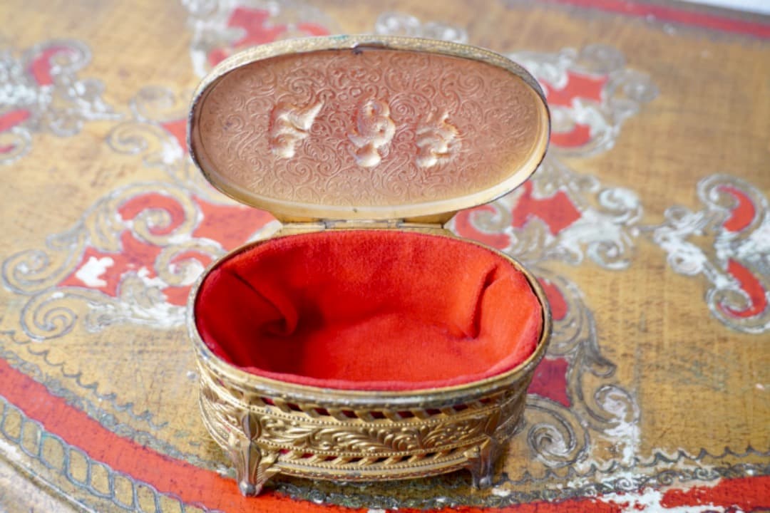 イギリス アンティーク ジュエリーケース 1920's