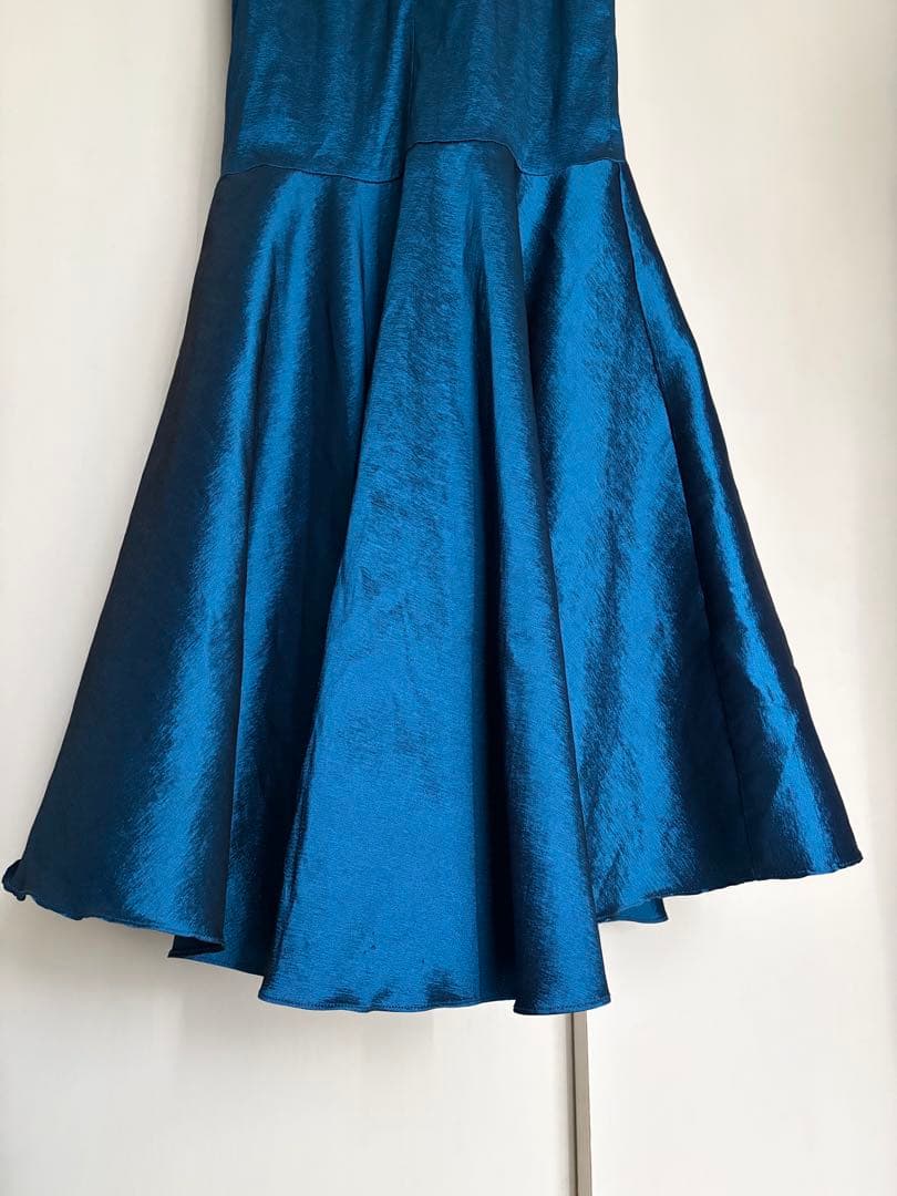 UNA VALERIE マーメイドドレス　ミッドナイトブルー