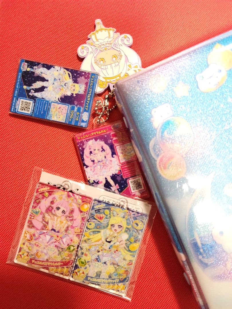 ナムコ限定　ひみつのアイプリ　アクリルカードキーホルダー